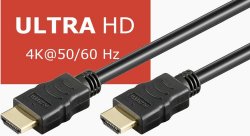 Goobay HDMI-kabel, Ultra HD 4K, 10 meter
