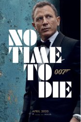 Poster James Bond - No Time To Die affisch