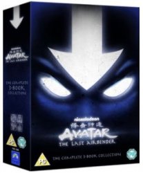 avatar the last airbender complete 3 book collection dvd