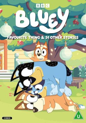 bluey favourite thing & 51 other stories dvd