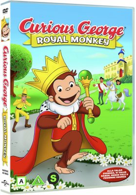 nicke nyfiken royal monkey dvd